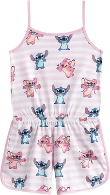 Obrázek produktu pro Lilo & Stitch - dívčí overal bez rukávů NS9466 (146) (růžová)