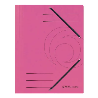Produktbild von Herlitz 11199510, A4, Karton, Pink, Gummiband, 1 Stück(e), Forest Stewardship Council (FSC) Mix
