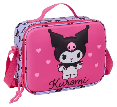 Obrázok produktu pre Termotaška na obed s 3D motívom Hello Kitty a Kuromi