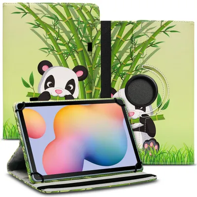 Produktbild von Tablet Tasche für Samsung Galaxy Tab S6 Lite Hülle Case Schutz Cover 360 DrehbarFarbe Uni 360 Taschen:Motiv 12