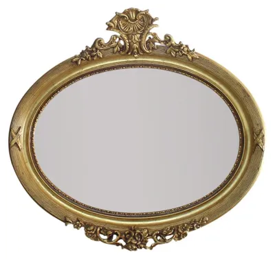 Produktbild von Casa Padrino Antikstil Wandspiegel Prunkvoll Gold 115 x H. 80 cm
