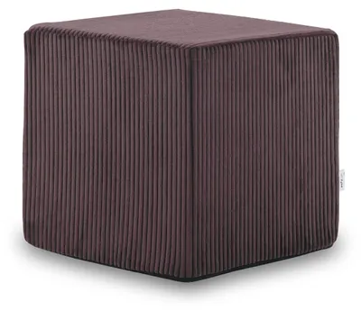 Obrázek produktu pro Ecopuf, Sedací Taburet, Taburet Z Manšestru, Čtvercový Taburet, 40x40cm