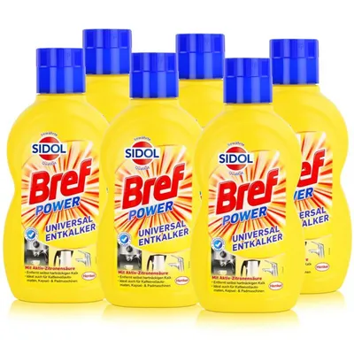 Produktbild von Sidol Universal-Entkalker 500 ml - Mit Aktiv-Zitronensäure (6er Pack)