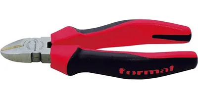 Produktbild von FORMAT Seitenschneider poliert 2K-Heft 125mm