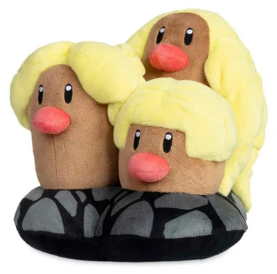 Produktbild von Pokémon Center Alola-Digdri (Alolan Dugtrio) PokéPlüsch – 19 cm