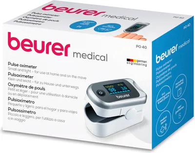 Produktbild von Beurer PO 40 Pulsoximeter Grau