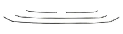 Produktbild von OMAC Kühlergrill-Zierleisten Kühlergrill-Leisten 2624083F Vorne für FORD Transit Custom V362 Kastenwagen (FY, FZ) 1210mm 100mm 40mm Chromstahl