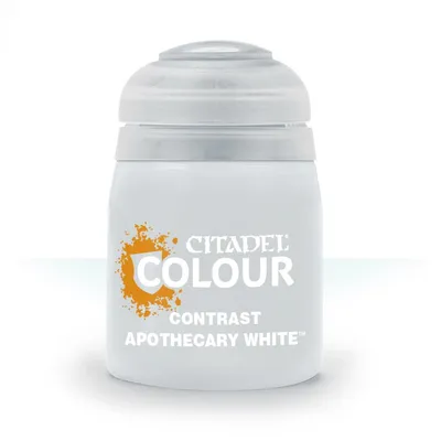Produktbild von Citadel Contrast Paint (Apothecary White) - Kontrastfarbe - Weiß