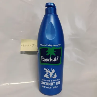 Image de Huile de coco Parachute, 500 ml (Version II). Bouchon défectueux