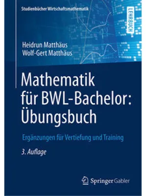 Immagine prodotto di Mathematik für BWL-Bachelor: Übungsbuch