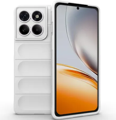 Produktbild von Handyhülle für Motorola Edge 60 Pro Weich TPU Silikon Stossfest Anti-rutsch Hülle Weiß