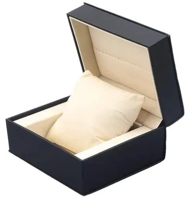 Produktbild von Uhrenbox aus Kunstleder – Modern und platzsparend für Armbänder und Ketten