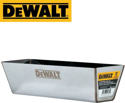 Produktbild von Spachtelkasten DEWALT Schlammpfanne aus rostfreiem Stahl 305mm 2-332