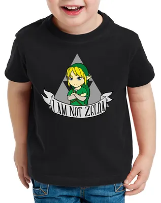 Produktbild von style3 I am not Kinder T-Shirt link gamer