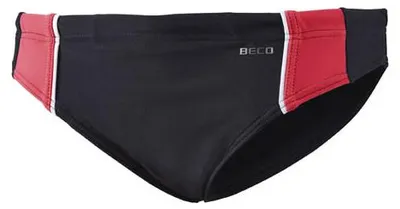Produktbild von Beco Jungen Badehose Schwarz/Rot
