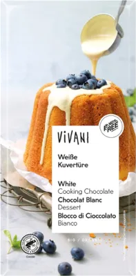 Zdjęcie produktu dla Organiczna biała czekolada do gotowania 200g