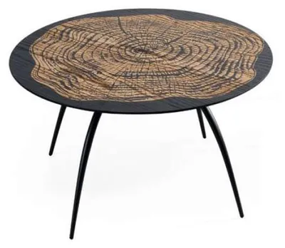 Produktbild von Couchtisch Kaffeetisch Design Runder Tisch Wohnzimmertisch Tisch Neu