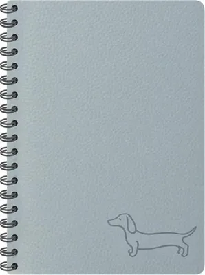 Produktbild von Liniertes Notizbuch Grau, 80 Seiten