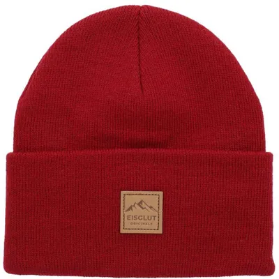 Eisglut Unisex Mütze Chestero in rot