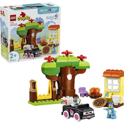 Obrázok produktu pre LEGO DUPLO Muffin, Bluey a rozvoz pizzy, Stavebnica, 2 rok / roky, Plast, 44 kusov, 717 g