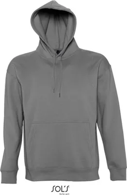 Produktbild von SOLs 13251 | Hooded-Sweater Slam / Damen Kapuzenpulli - Farbe: Dark Grey (Solid) - Größe: L