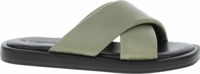 Produktbild von Tamaris Damen Leder Pantolette salbei