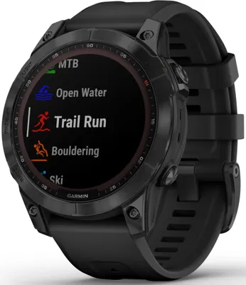 Produktbild von Garmin fēnix 7, 3,3 cm (1.3 Zoll), MIP, Touchscreen, WLAN, GPS, 73 g