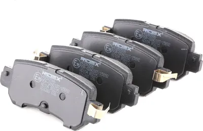 Produktbild von RIDEX 402B0586 Bremsbeläge Satz Hinten für BMW 3 Limousine (E46) für AUDI A6 Avant (4B5, C5) für MAZDA CX-5 (KE, GH) für FIAT 500 (312) für VOLVO