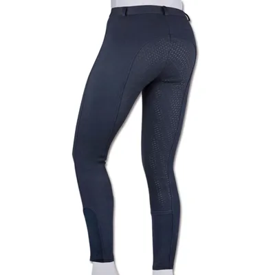 Produktbild von E.L.T Reithose Damen Full- Grip Fun Sport Silikon Damenreithose Nachtblau 36