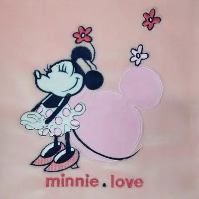Obrázok produktu pre Obojstranná deka DISNEY Minnie - 75 x 100 cm - 100% polyester flanel 220gr/m2