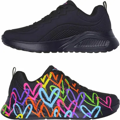 Produktbild von Schuhe Skechers Uno Light Heart Of 177977BKMT