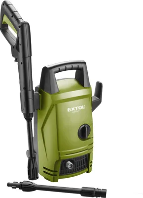 Produktbild von Myjka wysokociśnieniowa Extol Craft, 1400 W, 1 sztuka, zielona, 413103