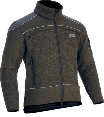 Produktbild von PSS Faserstrickjacke für Kinder X-treme Arctic Kids Grün Größe 146-152