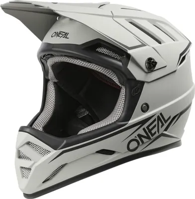 Produktbild von Oneal Backflip Solid Downhill Helm, grau matt, M (57/58)