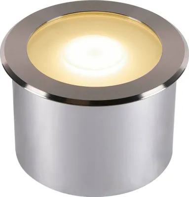 Produktbild von SLV 1006107 DASAR FLAT 120, Bodeneinbauleuchte edelstahl 7W 4000K IP65/IP67