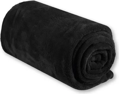 Obrázek produktu pro Dětská plyšová deka, barva: černá, rozměry: 70x100 cm