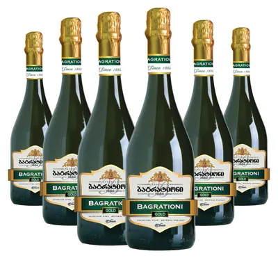 Produktbild von Sektpaket von Bagrationi Gold lieblich