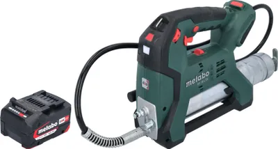 Immagine prodotto di Metabo FP 18 LTX Pompa per grasso a batteria 18 V 690 bar + 1x batteria 4,0 Ah - senza caricabatteria