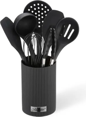 Produktbild von Küchenutensilien MAESTRO MR-1542-BLACK 8-teilig Schwarz