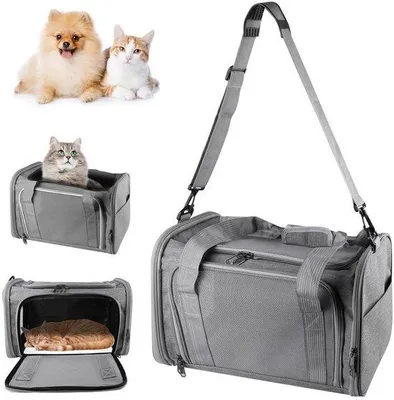 Productafbeelding van Draagtas voor Katten tot 3 kg met Schouderriem