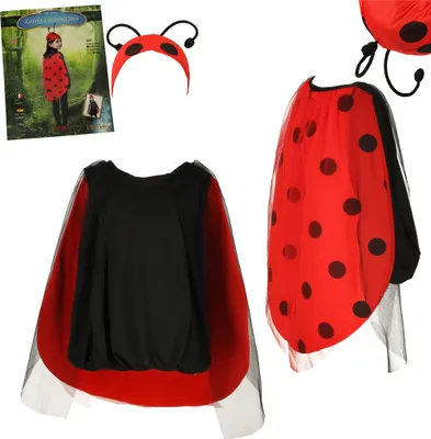 Productafbeelding van Carnavalskostuum Lieveheersbeestjes, maat S