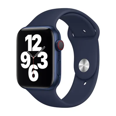 Produktbild von Apple MYAX2ZM/A, Band, Smartwatch, Navy, Apple, Apple Watch 42mm, 44mm, Fluor-Elastomer