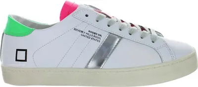 Obrázek produktu pro Italské dámské polobotky D.A.T.E. HILL LOW CALF White z kůže 37