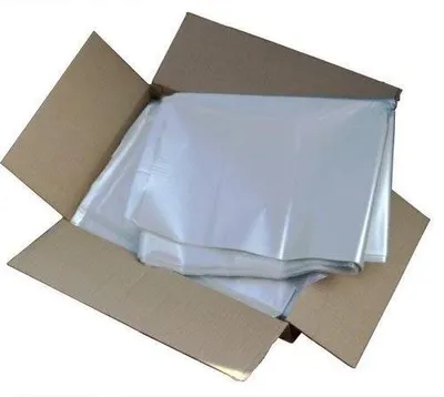 Obrázok produktu pre 50 kusov priehľadných plastových vriecok na odpad, objem 80 litrov