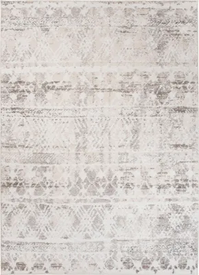 Produktbild von Mazovia Dywan Beżowy Nowoczesny Geometryczny - Salon, Sypialnia, Jadalnia, Biuro - Średnie Runo - Prostokąt - Etniczny Boho Vintage - 120x170 cm