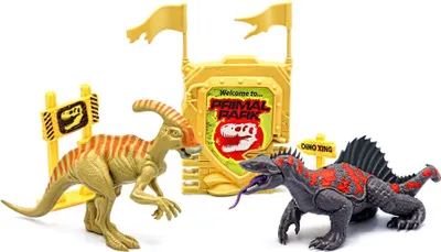 Produktbild von Primal Clash! Dinosaurier-Kampf 17 cm Set