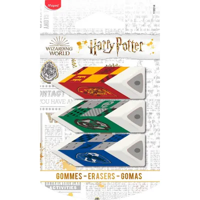 Obrázok produktu pre maped 119514 Gumičky Harry Potter 3ks(T)