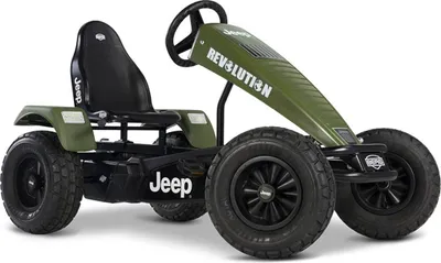Produktbild von BERG Gokart XXL Jeep® Revolution olivegrün BFR