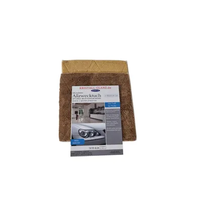 Produktbild von Kristall-Glanz Allzwecktuch/Spültuch Premium 2er braun/ocker