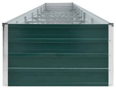 Productafbeelding van Verhoogd plantenbak, verzinkt staal, 600 x 80 x 45 cm, groen